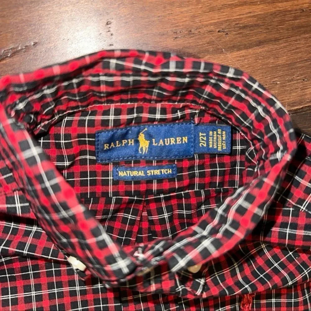 Ralph Lauren Toddler Boys Button Down Shirt